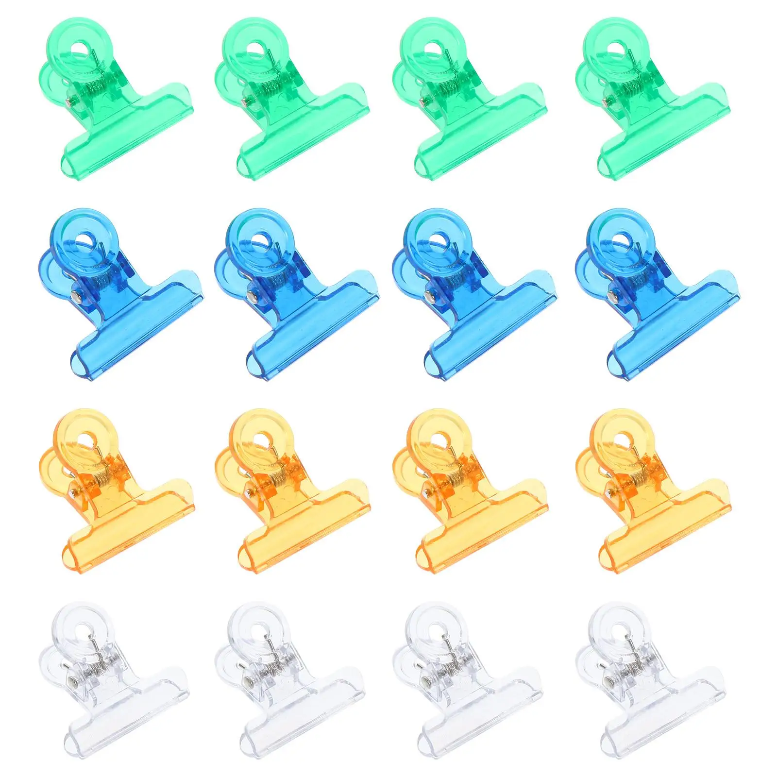 20pcs Nail Plastic Lightweight Salon Home Manicure Clips Nail Supplies Use Manicure Supplies Fixing Tools Folder