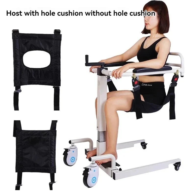

2026Lift multifunctional new home bed-ridden paralyzed elderly care disabled bath chair folding chair commode chair