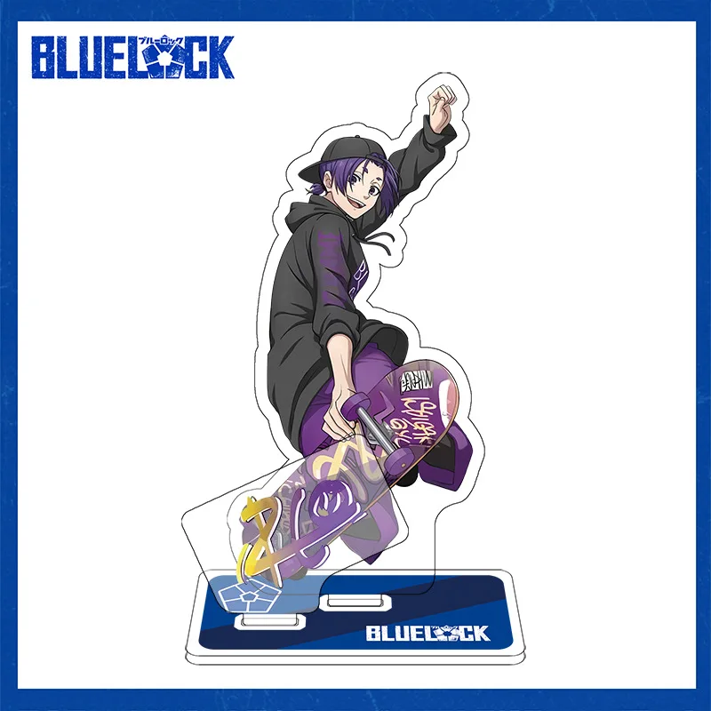 BLUE LOCK Isagi Yoichi	Chigiri Hyoma Nagi Seishiro Mikage Reo Cosplay Double Insertion Cartoon Acrylic Standing Sign Ornament