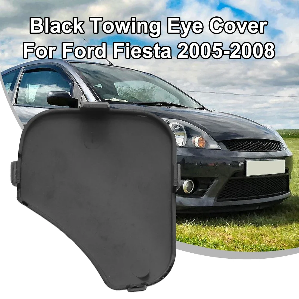 Replacement Front Bumper Tow Hook Cover Cap For Ford Fiesta MK6 2005 To 2008 Compatible Part Number 1375861 OEM Equivalent