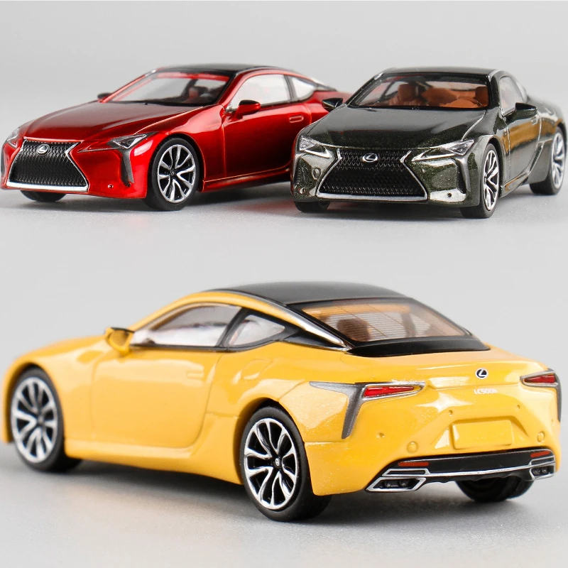 1:64 Lexus LC 500 h 2022 Legering Model Auto Collectie Miniatuur Voiture Diecast Model Auto Kinderen Jongen Verjaardagscadeau Home decor