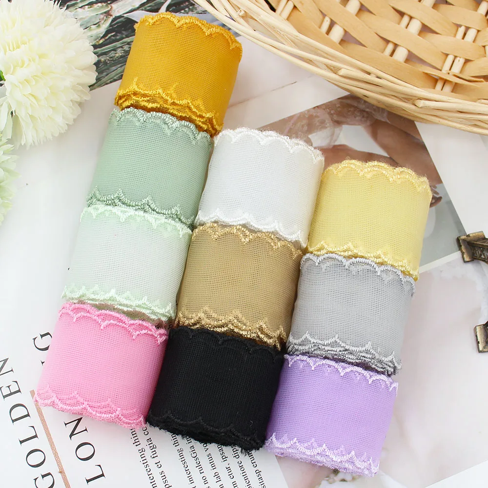 Sheer Chiffon Ribbon Organza Satin Ribbon 1.5