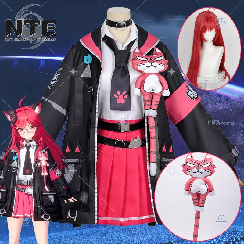 

Game Neverness to Everness Nanally Cosplay Costume Nanari Korinsu Role Play Nanalli Outfit For Hallowmas Party Adult Women Men