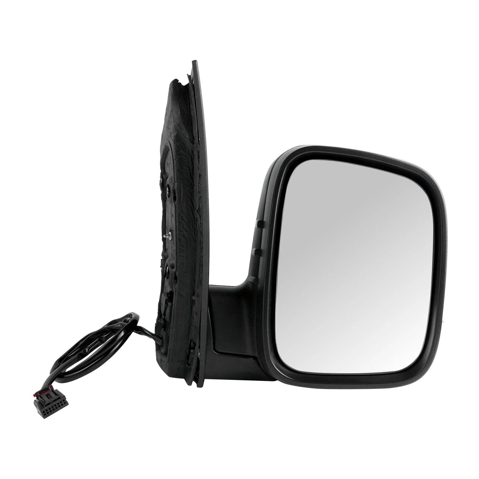 Right Hand Side Mirror Electric Heated Black Primer For VW Caddy III MK3 MK4 LHD Side Door Rearview Mirror Assembly 2K1857508A