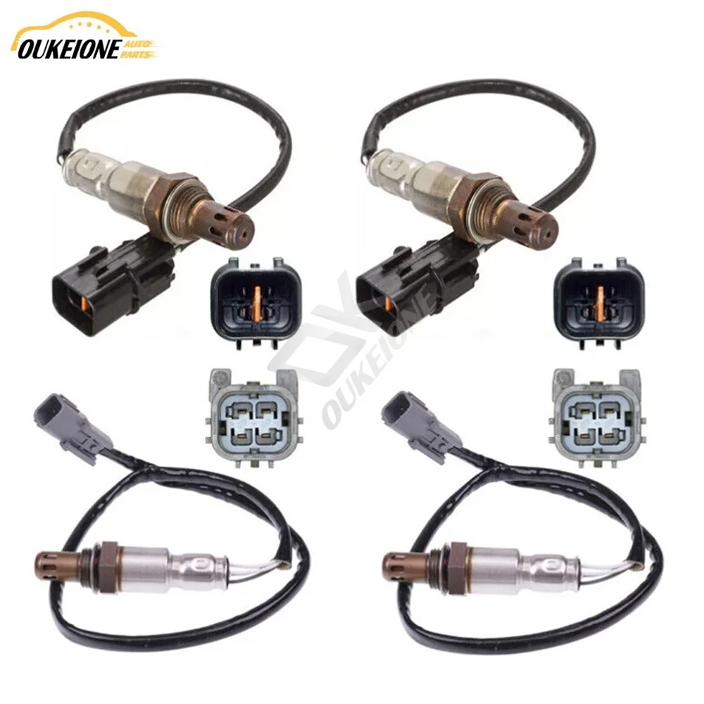 

4Pcs for 2015 2016 Hyundai Genesis 3.8L Lambda Oxygen Sensor Sensor 1 2 Bank 1 2 Upstream Dowsntream 392103C530 392103CBA0