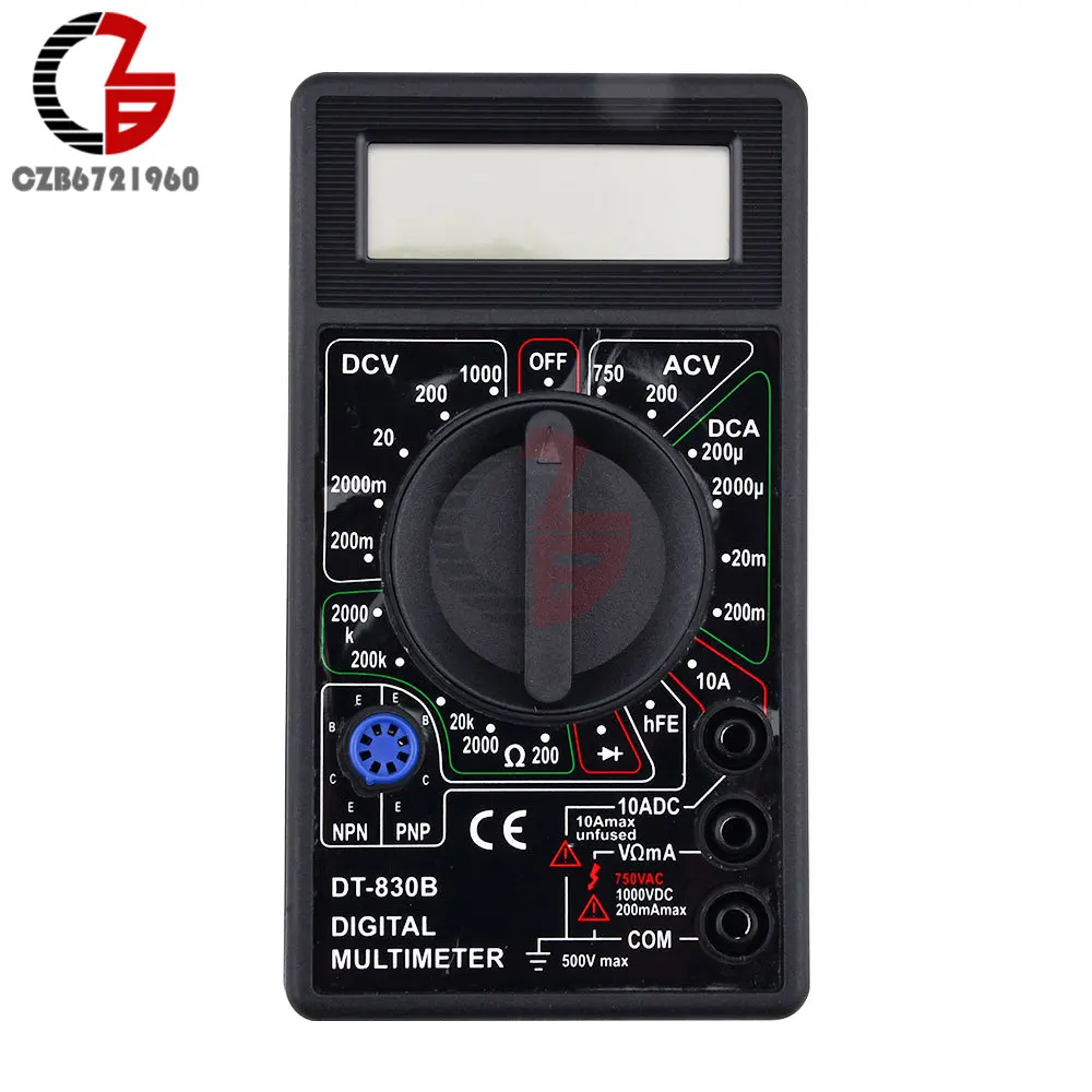 Digital Multimeter Tester DT830B Electrical Voltmeter Ammeter Portable Volt Multi Meter Car Battery Tester Circuit Tester