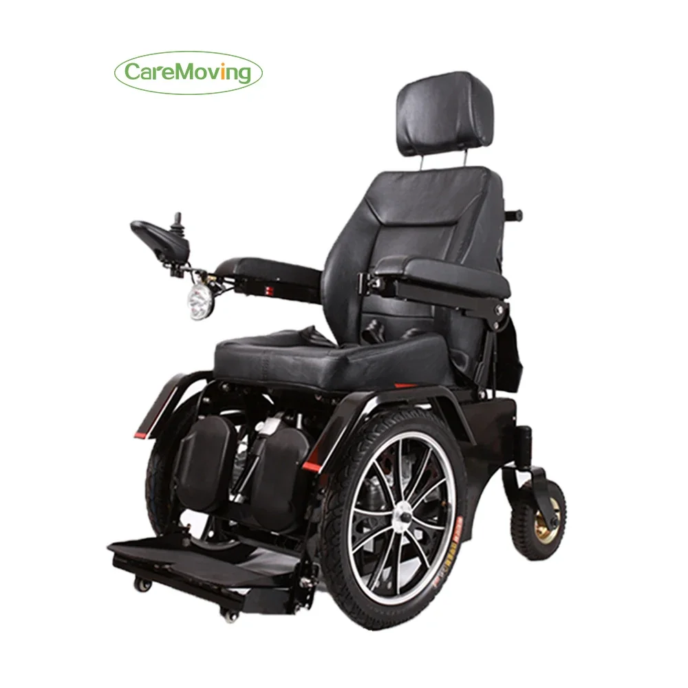 Caremoving Comfortable Car Grade Seat Lie Down Stand Up Standing Power Chair heavy duty Electric  For The Handicapped