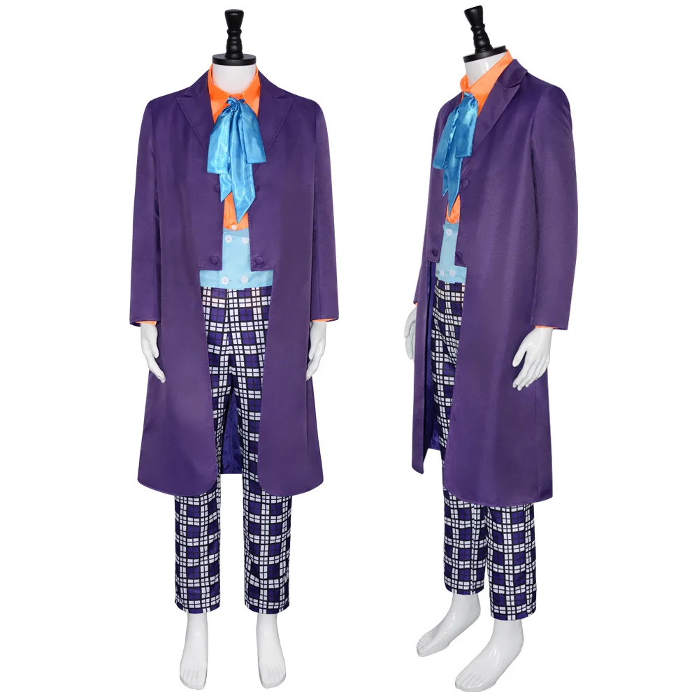 

Fulujiacos Joker Jack Nicholson Cosplay Jack Napier Halloween Uniform Outfit