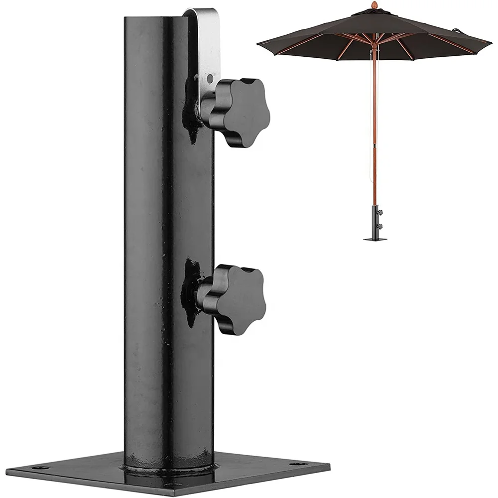 

Deck Mount Umbrella Holder Outdoor Heavy Duty Sun Umbrella Stand Picnic Table Patio Umbrella Basepromote sales