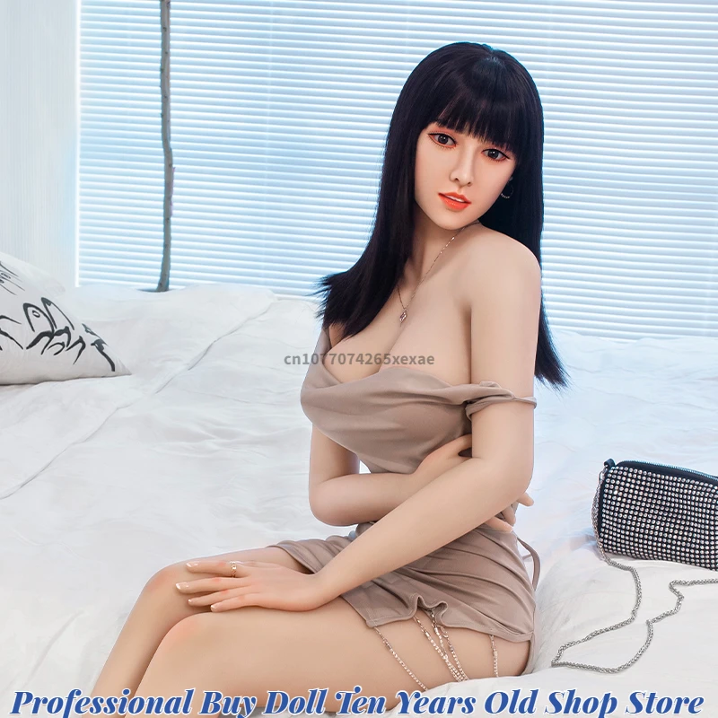 Sex Doll for Man 170cm Full Body Sexdoll Realistic Tight Vaginal & Anal Love Doll 170cm Full Body Big Breasts Fat Ass True Size