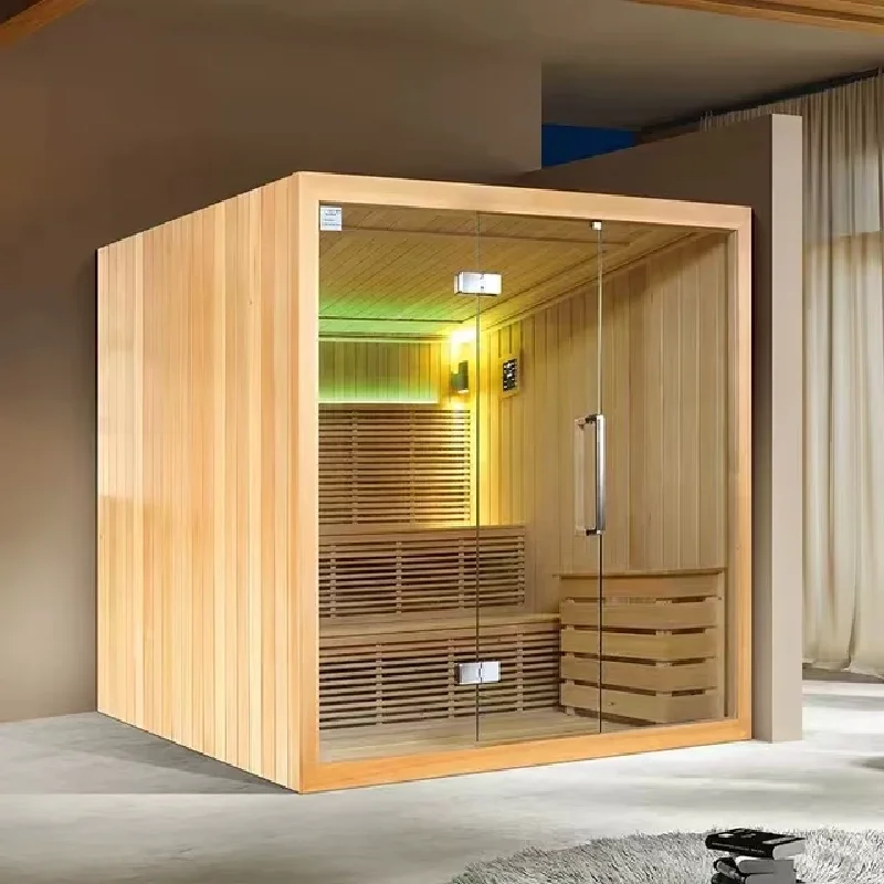 Family sauna Single sweat room Double steam engine Wet steam room Custom beauty salon fumigation sweat bath box