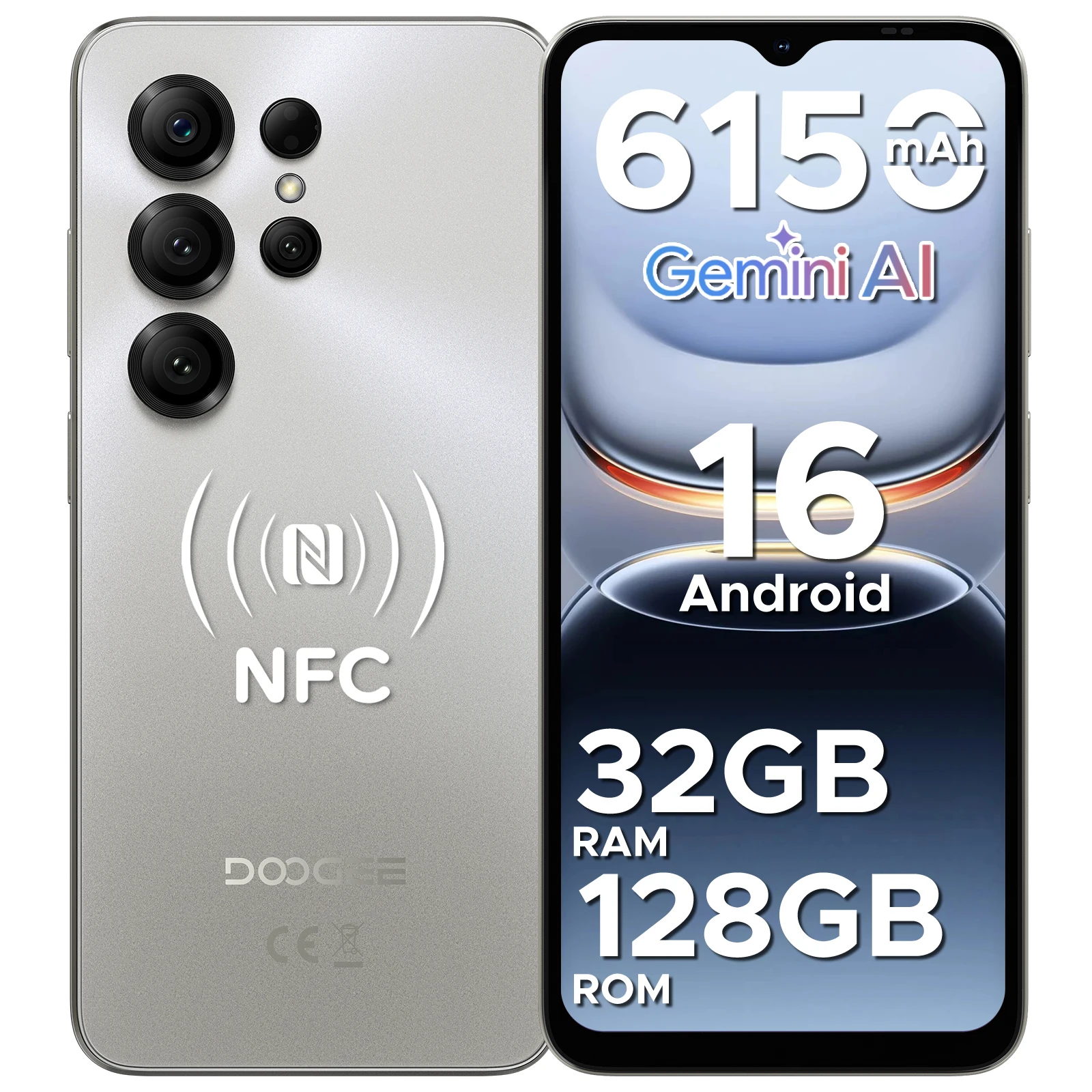 �y�Z�[�����zDOOGEE Note56 X PRO 5G�g�ѓd�b Android 16 8.45mm�X�����{�f�B 6150mAh�o�b�e���[ Gemini AI�A�V�X�^���g Widevine L1�X�}�[�g�t�H�� NFC
