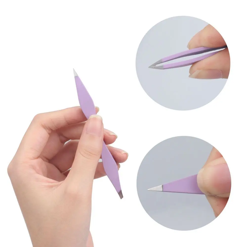 Women For Maquiagem Beauty Eyelash Extension Pincet Threading Tweezers Tweezers Double Ends Eyebrow Tweezer Makeup Tools