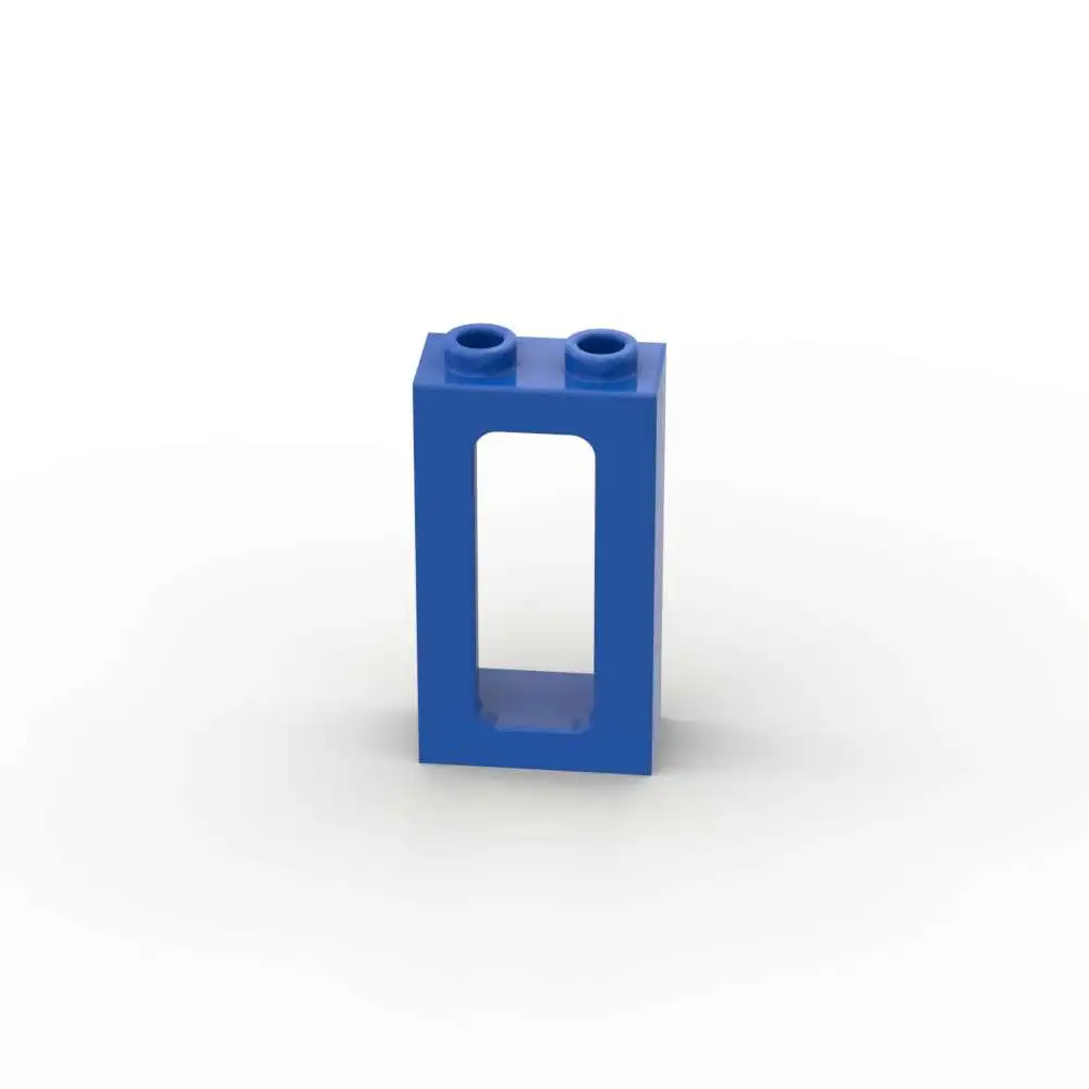 Moc 10 pçs parte tijolos 4035 janela 1x2x3 trem blocos de construção conjunto casa castelo partícula quebra-cabeça brinquedos crianças aniversário presente natal