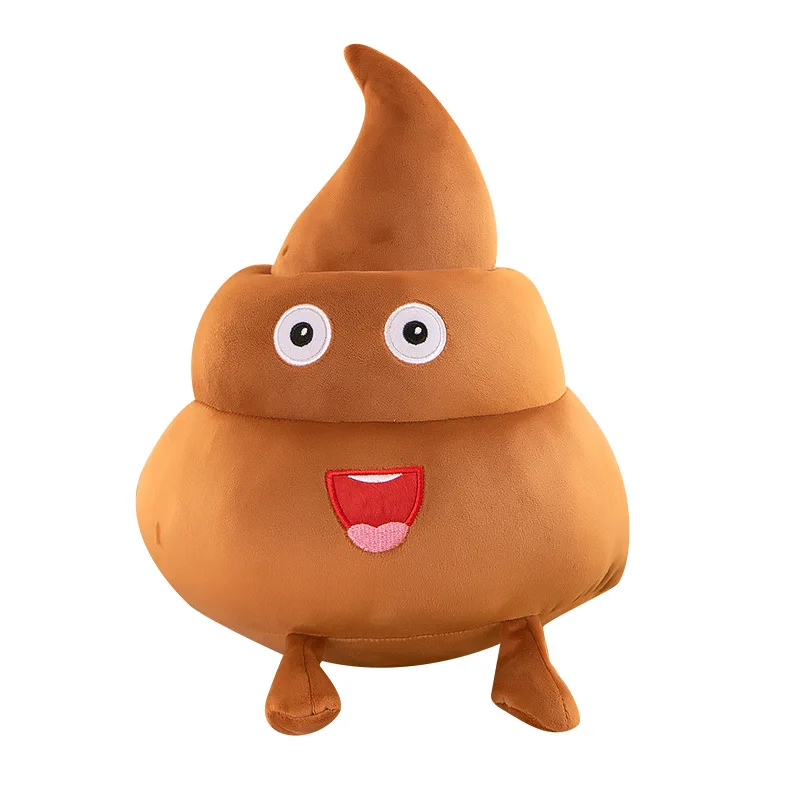 55cm 面白いぬいぐるみうんちおもちゃ枕 クリエイティブなうんち人形 糞クッション 子供の誕生日クリスマスギフト 女の子と男の子向け