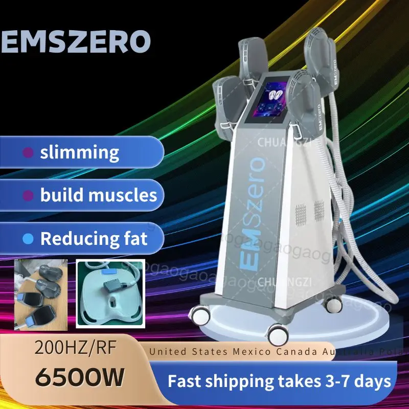 

NEO 6500W EMSzeroNova EMSZERO Machine 2025EMS Pelvic Pad Muscle Stimulation Body Sculpt For Slmming Salon