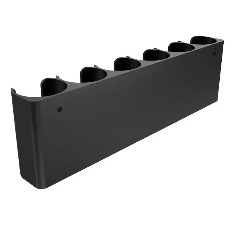 A03Z-For Garage Wall-Mounted RV Resin Holder Organizer For 6-Bay Caulking Gun Storage For Garage Neat Space-Saving