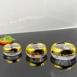 Capsule Bottles Gold Cap Silver Split Pills Acrylic Cream Jar Eyeshadow Sub Travel Box Empty Plastic Portable Storage Containers