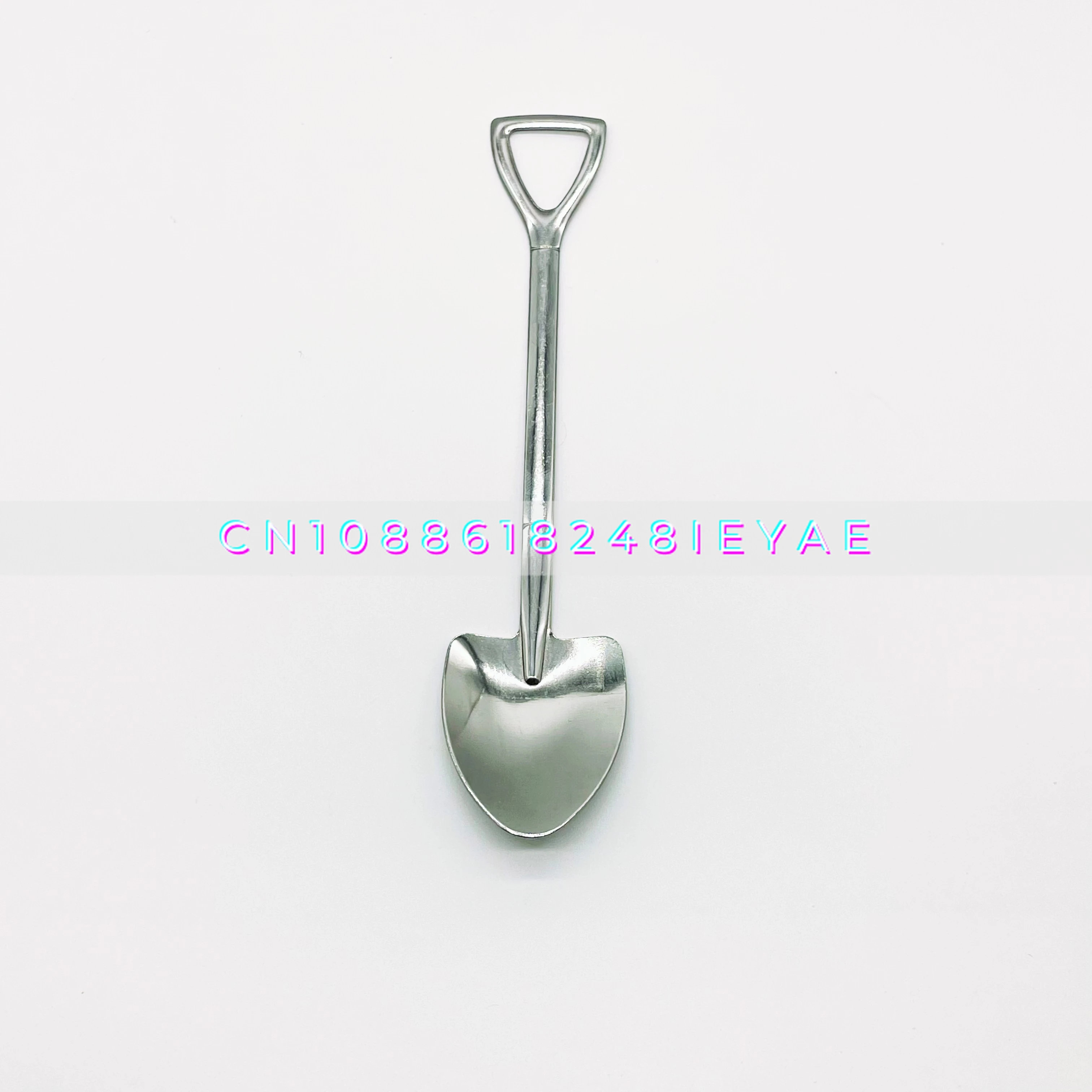 Creative Stainless Steel Spade Spoon Cute Shovel