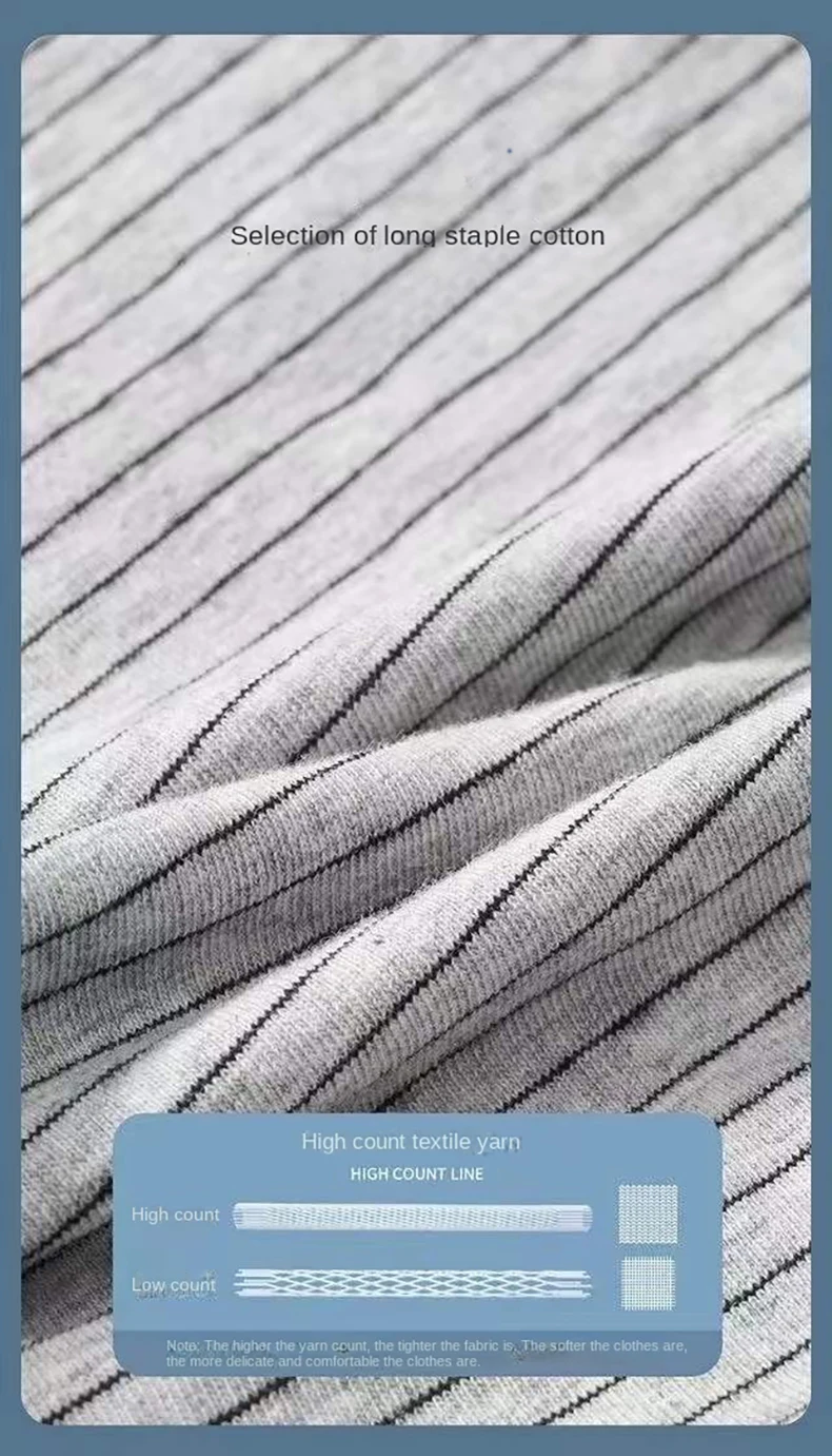 4Pcs Boxer Shorts männer Unterwäsche Sexy Höschen Baumwolle Boxer Gestreiften Unterhose Männlichen Shorts U Konvexen Dessous Plus Größe 2XL-6XL – Detail 13