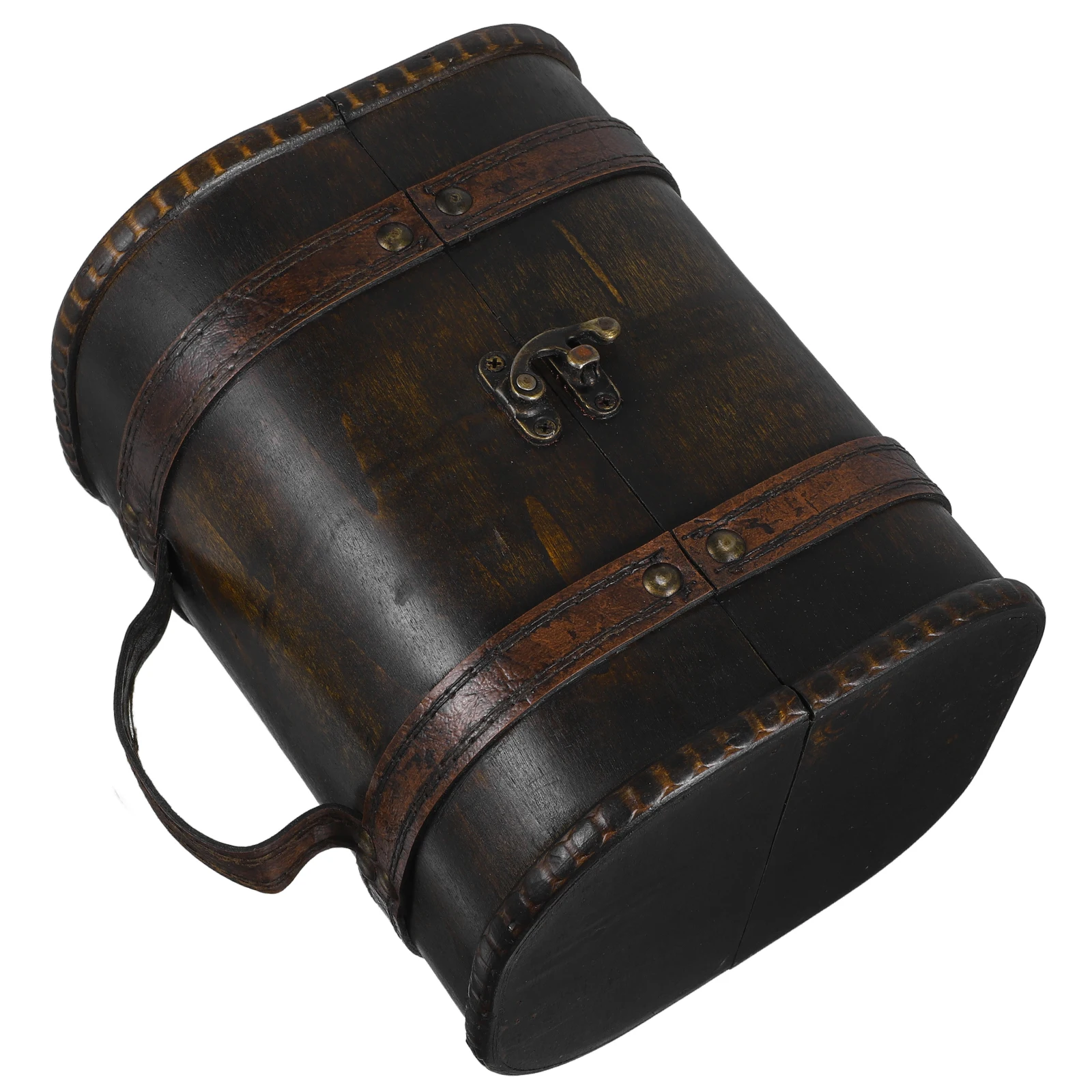 

Wooden Jewelry Box Vintage Storage Case for Earrings Rings Watches Brooches Hairpins Necklaces Bracelets Keepsake Organizer