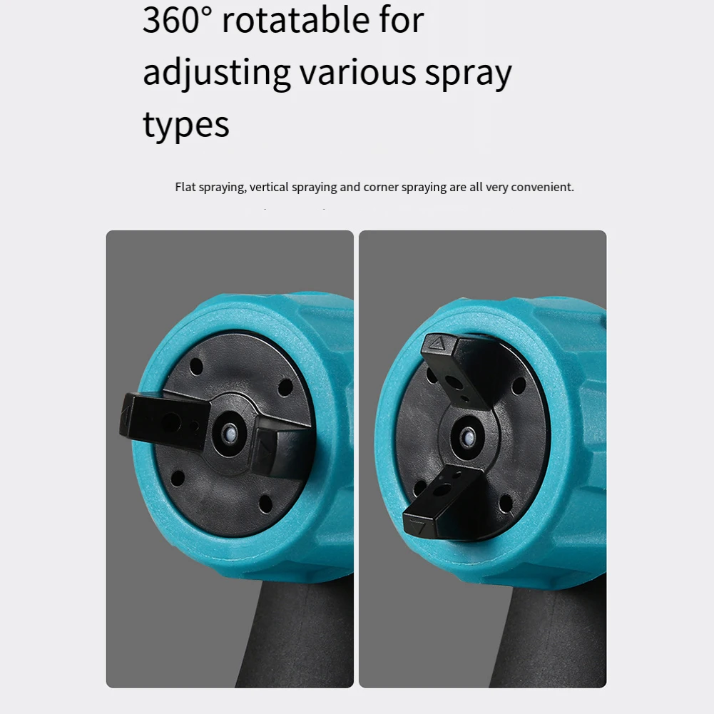 800ml 500W Airbrush Kit Adjustable Nozzle Sizes Easy Maintenance Multi-Purpose Use Powerful Performance For Craft Projects