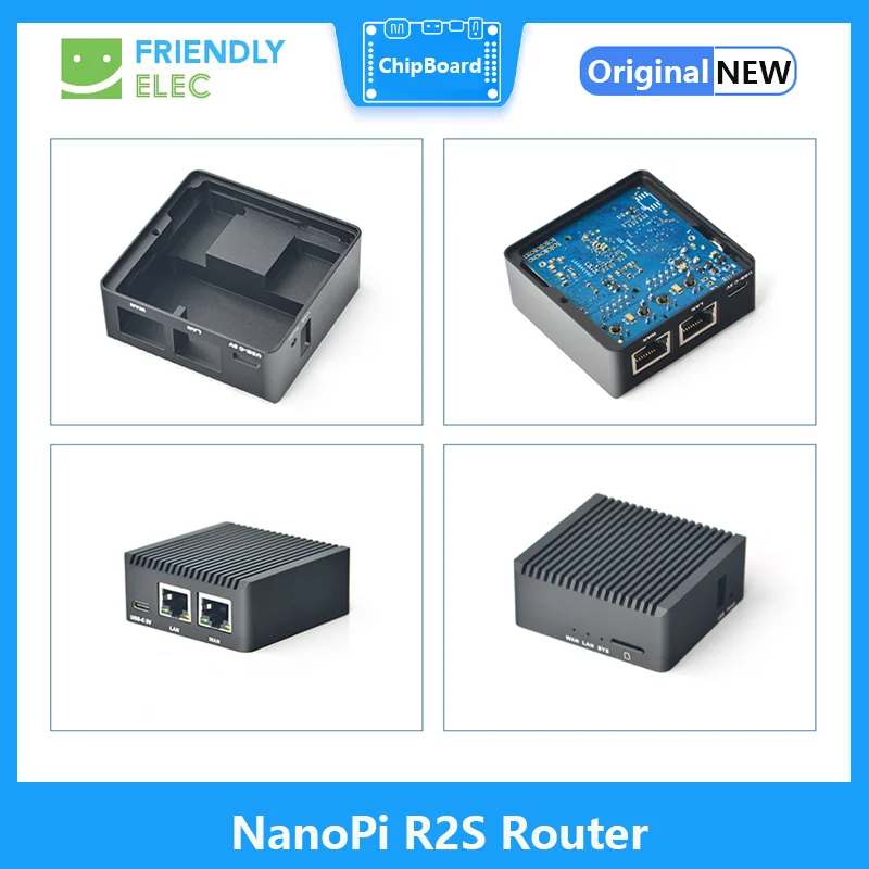 Imagem -05 - Amigável Nanopi R2s Mini Router Sistema Openwrt 1gb de Memória Grande 1gb de Memória Grande Rk3328