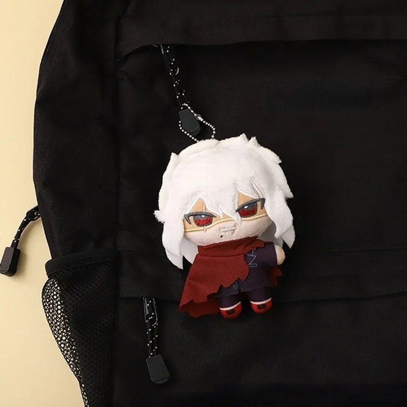 

Official Anime Character Plush Doll Battle Costume Keychain With Spiky Hair,High Quality Collectible Figure