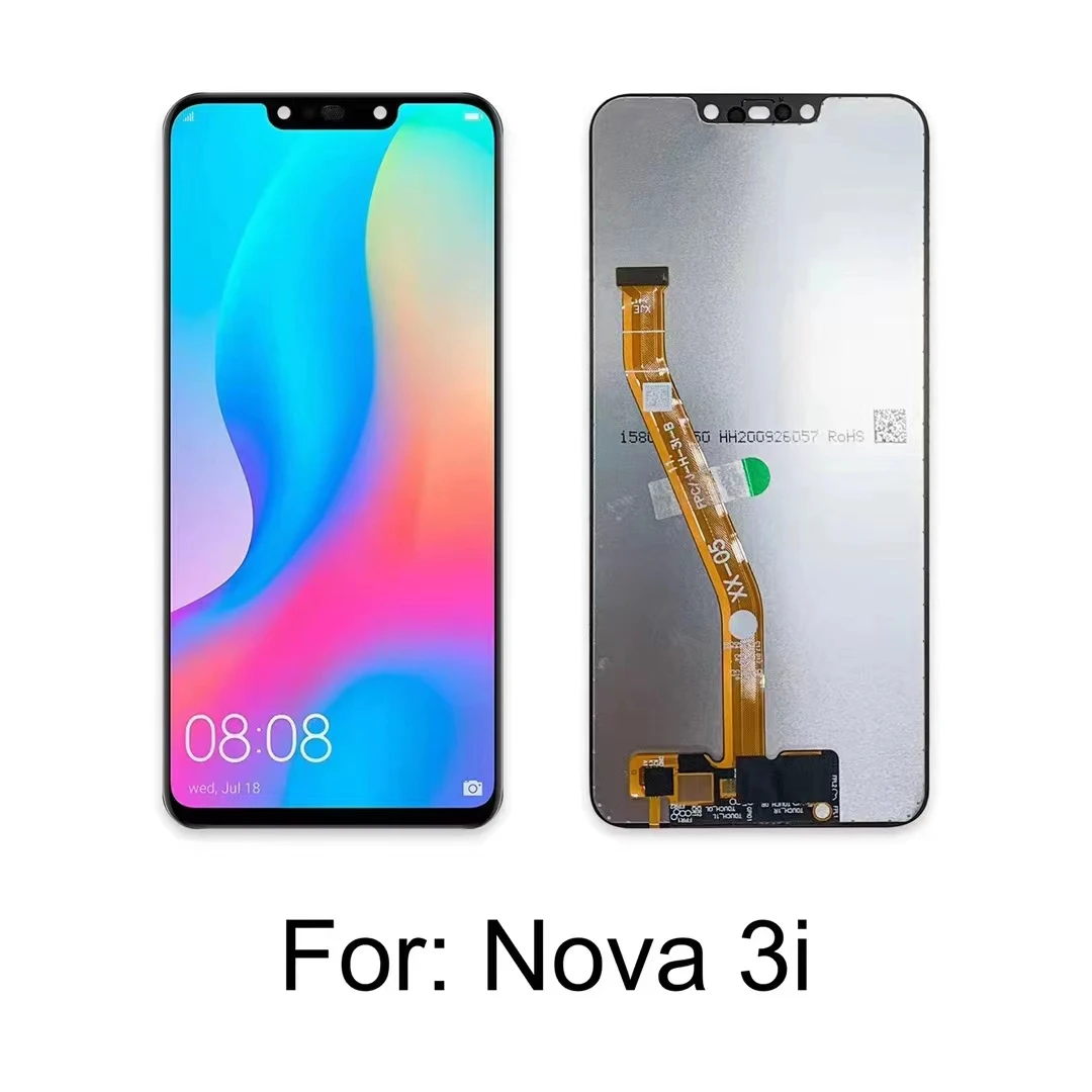 

Новый ЖК-дисплей для Huawei Mate20 Lite ЖК-дисплей сенсорный экран дигитайзер в сборе черный цвет