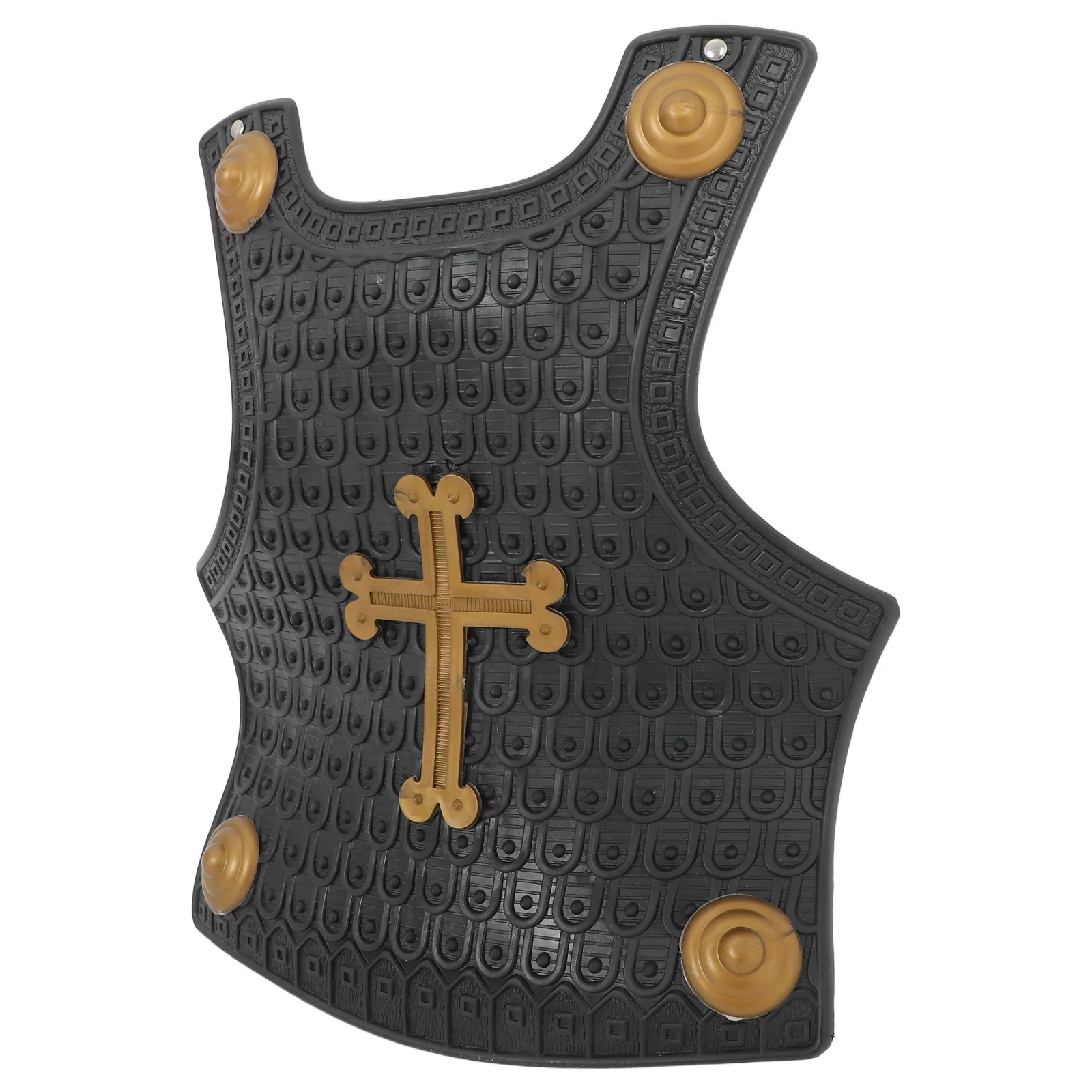 

1pc Armor Medieval Knight Shield Lightweight For Dress Up Accessories Stage Prop Party Role Play Fun Pretend Play