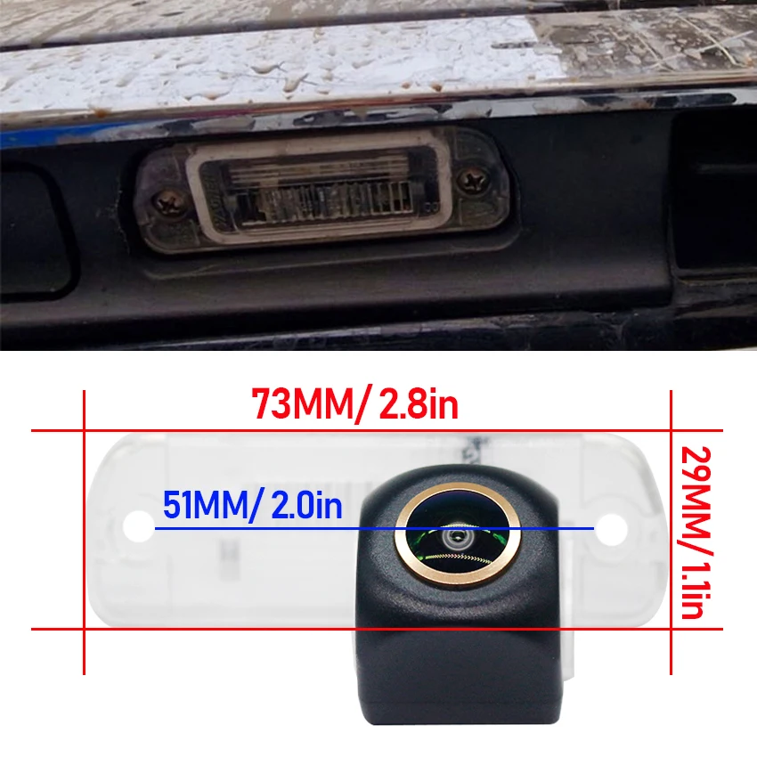 1920*1080P AHD HD Car Backup Rear View Camera For Mercedes Benz R ML GL class R300 350 500 ML350 W164 GL450 W220 W209 W219