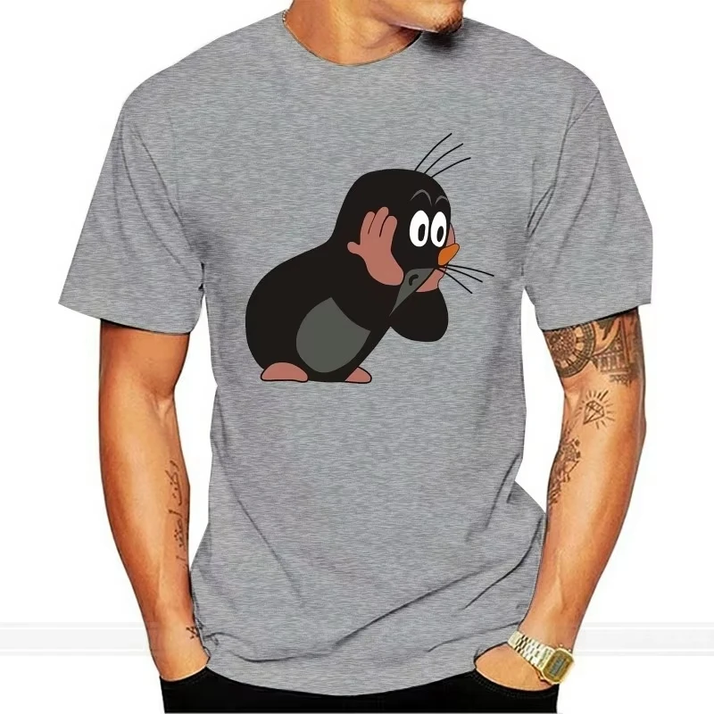 Men T Shirt Krtek Cartoon The Story Of A Mole Summer Tops T Shirt Novelty Tshirt Women High Quality Casual Printing Tee