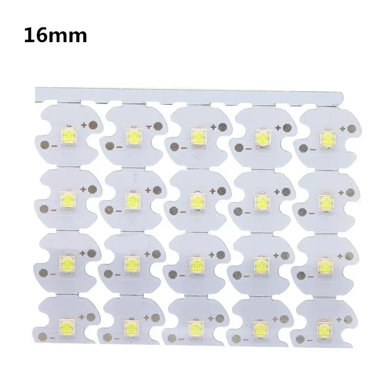 Led cree xml2 XM-L2 t6 de alta potência led emissor chip bulbo branco pcb em 8mm 12mm 14mm 16mm 20mm led luz da lâmpada cobre branco pcb