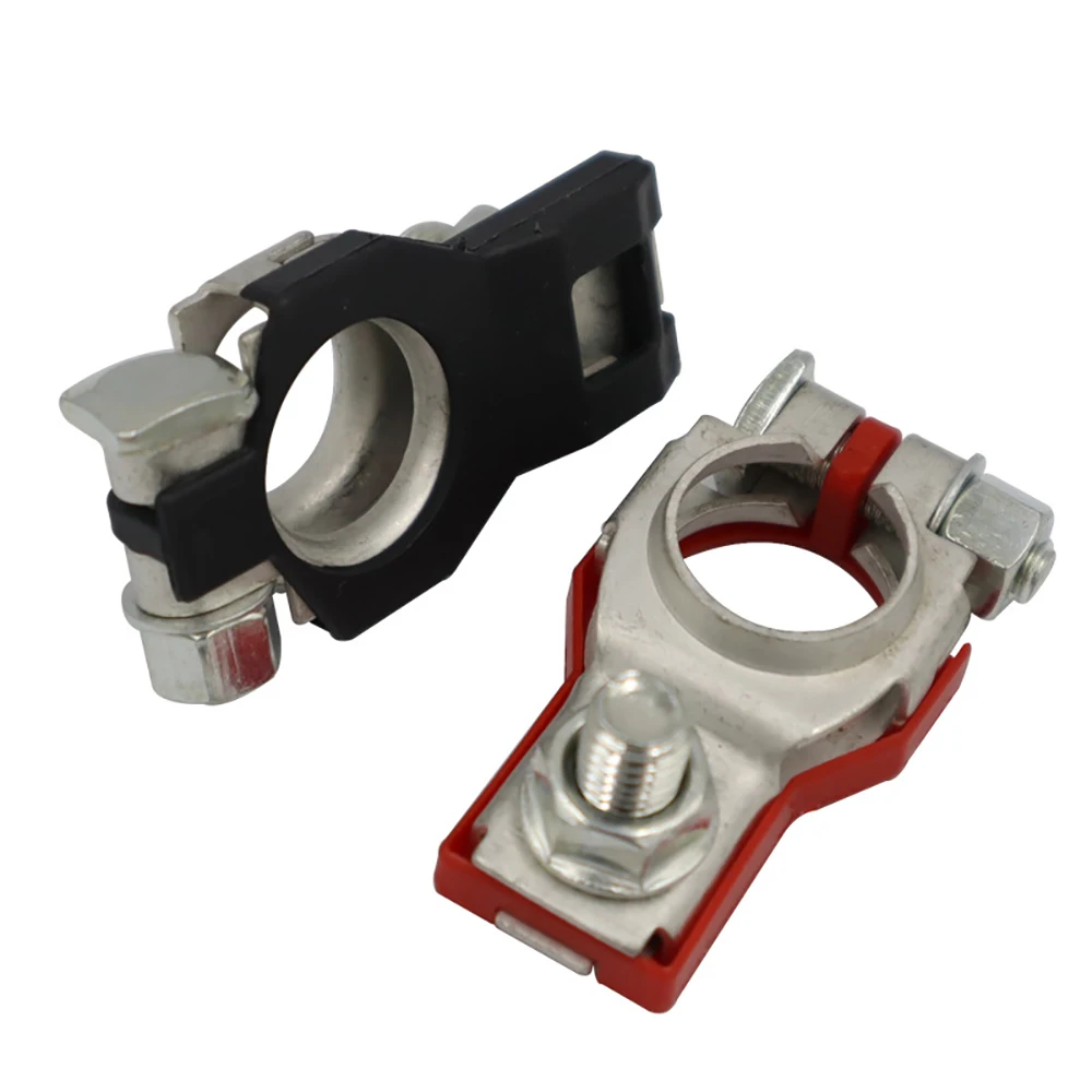 2pcs Positive Negative Battery Terminal Set 243407F000 243407F001 Car Battery Terminal Car Cable Connector Clamp