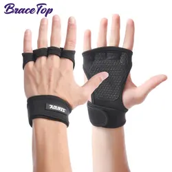 Gants d'haltérophilie pour hommes et femmes, poignées d'entraînement, fitness, Crossfit, bracelets de musculation, protecteur de l'hypothèse de main, 1 paire