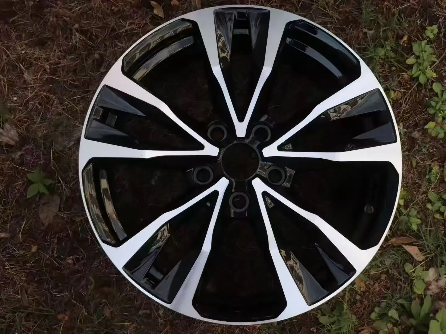 

17-дюймовые легкосплавные диски 7J 5X100 5X114.3 PCD с 5 отверстиями, оригинальные, напрямую от производителя, для легковых автомобилей