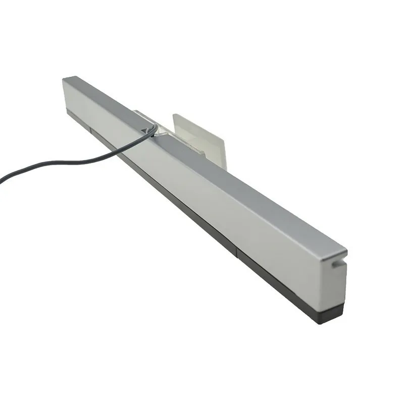 Przewodowy czujnik promieniowania podczerwieni Bar kompatybilny Nintendo Wii odbiornik sygnału podczerwieni czujnik fali Bar bezprzewodowy pilot konsola do gier