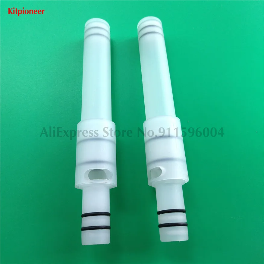 Новая воздушная трубка из двух частей с уплотнительными кольцами, аксессуар, воздушная трубка для машины мягкого мороженого BQL и Vevor, оригинальная запасная часть