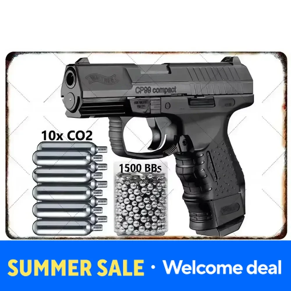 2028 2D Metal Decor Exquisitely Designed Pistol Metal Signs: Embodying Military Sophistication, These Are The Ideal Wall Deco