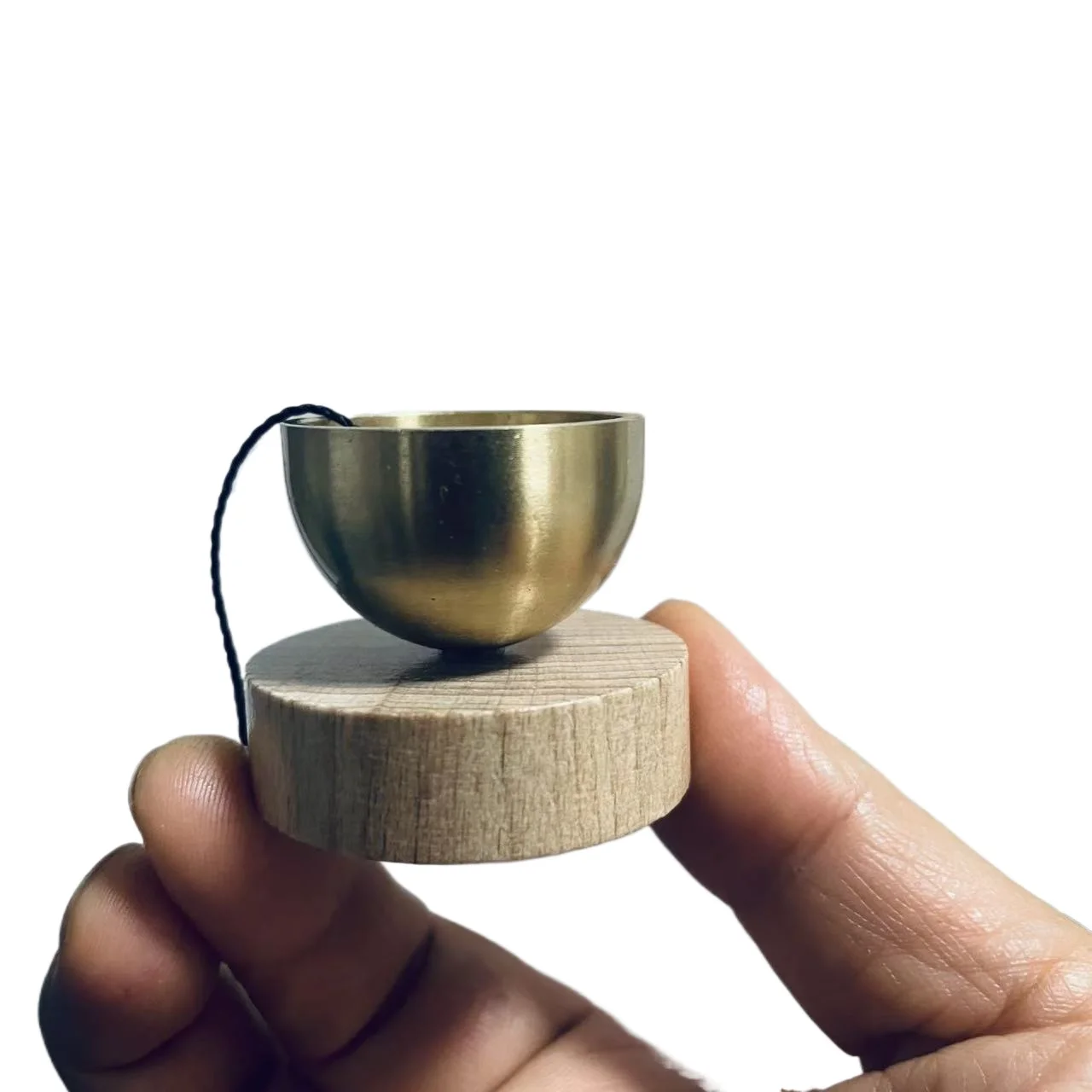 1 قطعة مجموعة صحون الموسيقى الصغيرة عالية الجودة للتأمل اليوغا الاسترخاء اليقظة شقرا شفاء نغمات واضحة لطيف هدية