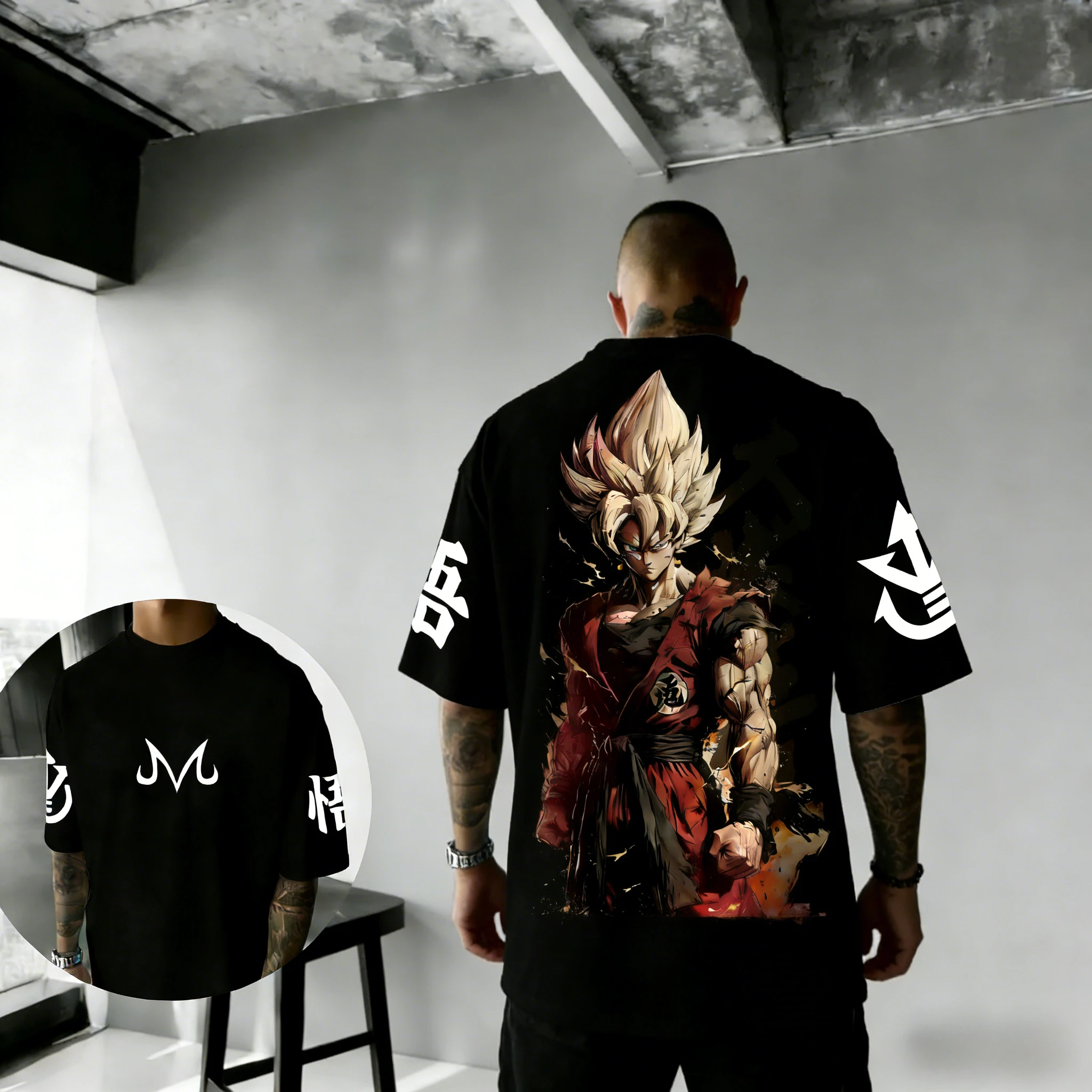 

Dragon Ball Z Goku Anime T Shirt Men Women Cotton Casual Short Sleeve Tee 2026 Summer Loose Streetwear Graphic Print Tops Y2k