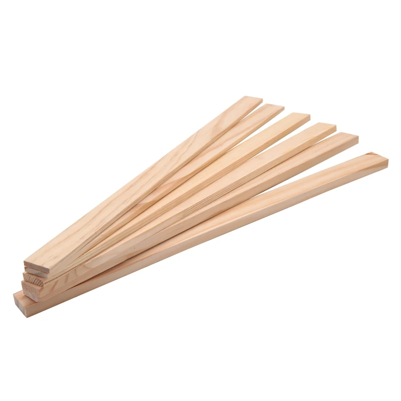 

6PCS/SET Mud-Rolling Stick Guide Mudboard Guide Wooden Strips DIY Ceramic Mudboard Forming Tool Teaching Pottery Tool