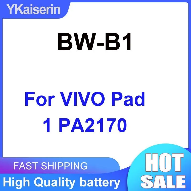 

BW-B1 For Vivo Pad 1 PA2170 Safe And Reliable Hardwearing 8040Mah Tablet Battery
