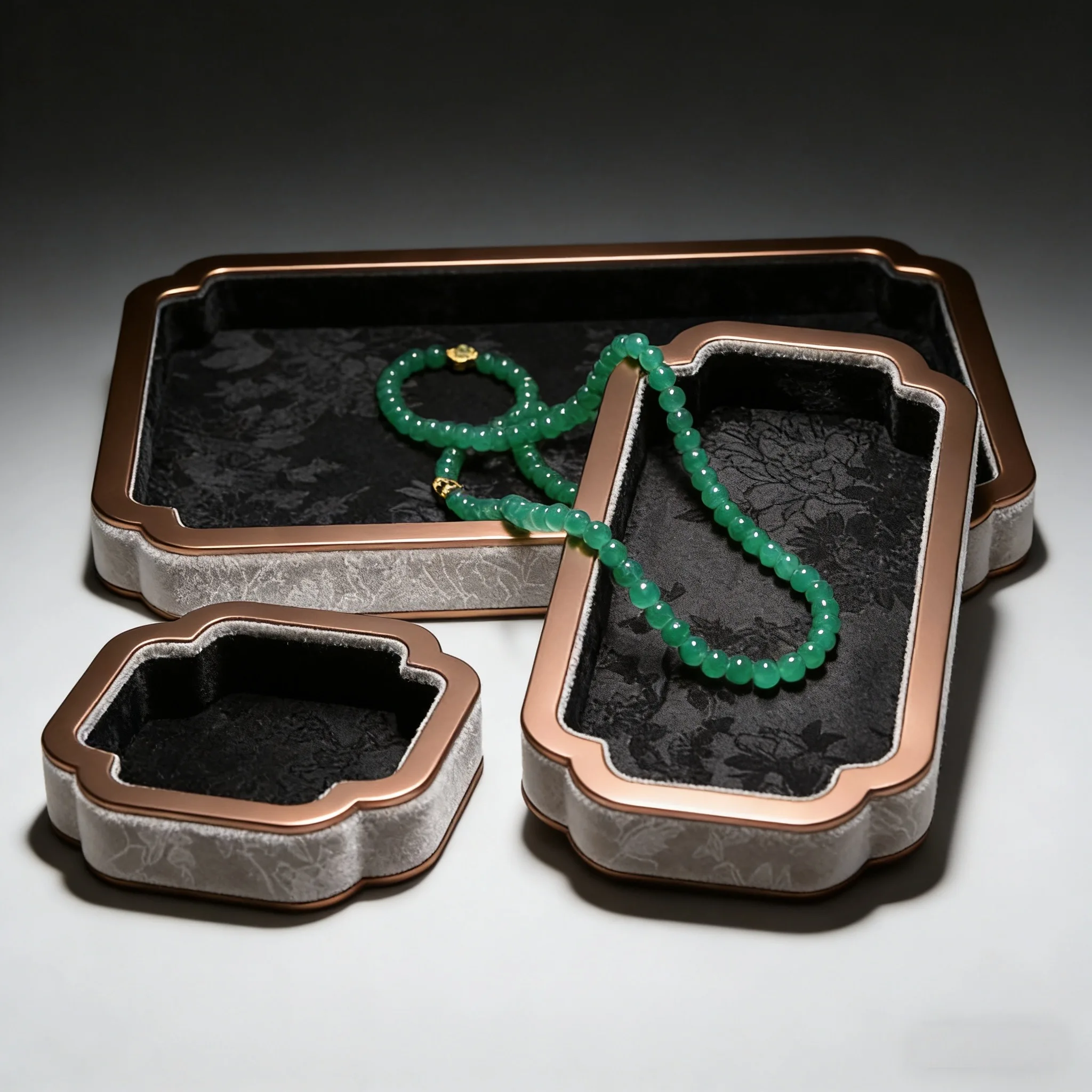 

Arabic Style Jewelry Box with Lid Luxury Middle Eastern Design Storage Casket for Women Bracelet Necklace Keepsake Organizer