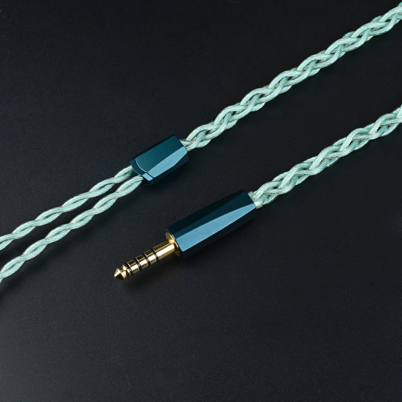 NiceHCK FourMix Flagship Earphone Cable Quaternary Alloy Upgrade Wire 3.5/2.5/4.4 MMCX/0.78/N5005 Pin For IEM Youth M5 S12 Olina