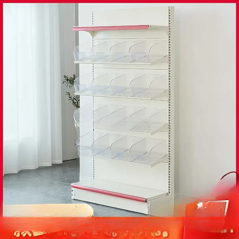 

Box with loose weight supermarket rack, shelf display rack, small convenience store snack rack bulk rack