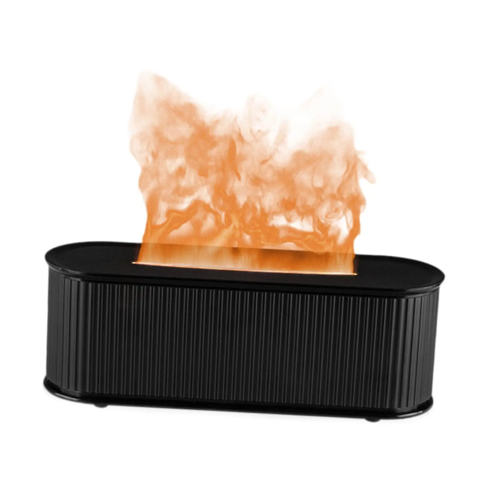 USB Colorful Flame Essential Oils Diffuser for Home Office Timing Function