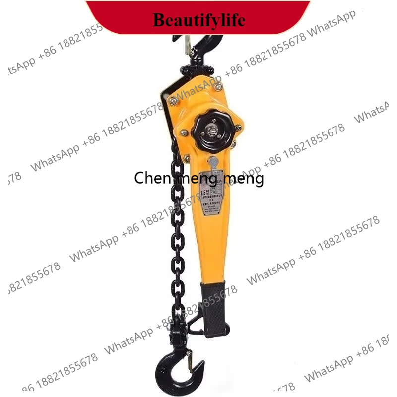 

z189 Manual Chain Hoist Lifting Equipment 1 1.5 2 3 Ton Capacity Manual Lifting Tool For Construction Industrial Use