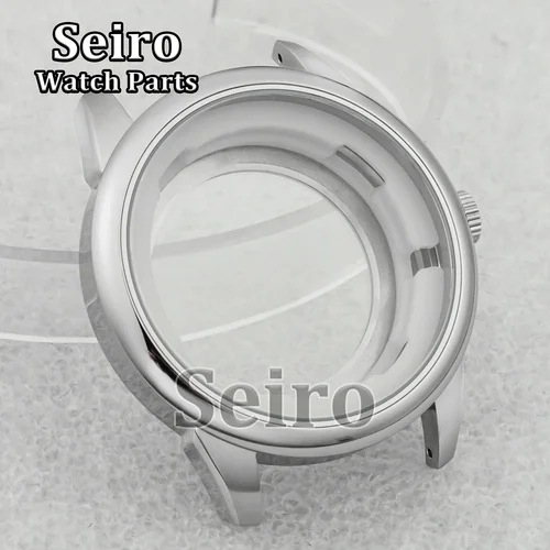 Caja NH35 con esfera de acero inoxidable, resistente al agua 100m, caja de 42,7mm para reloj Mark XX, accesorios de repuesto, movimiento NH35 NH36