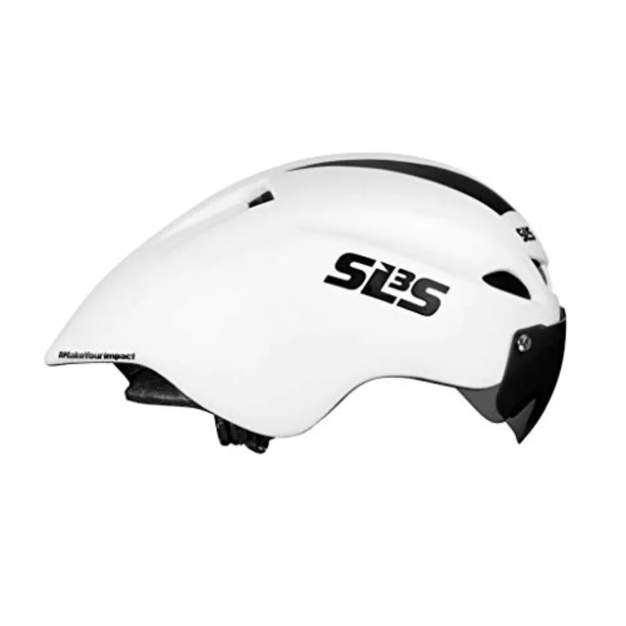 

Triathlon Helmet - Aero Bike Helmet with Removable Shield Visor for Time Trial TT - Lightweight Design for Road Cycling - One S